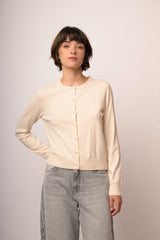 Cardigan con fiocchi