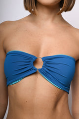Top a fascia per bikini reversible
