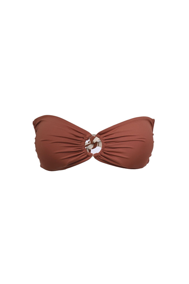 Top a fascia per bikini reversible