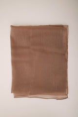 Stola basic in tulle beige