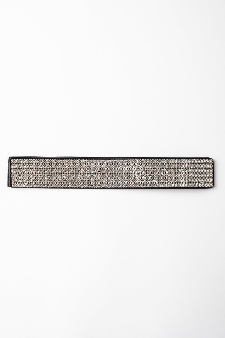 Cintura elastica con strass