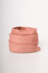 Cintura a fascia in faux suede