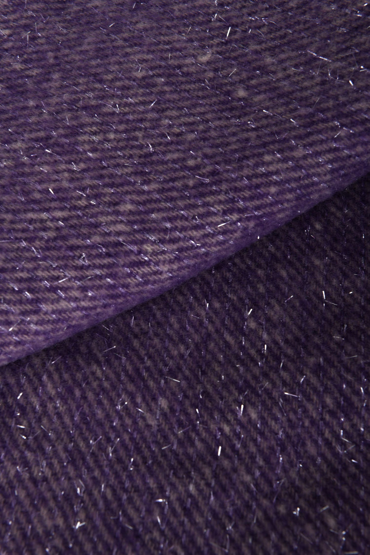 Sciarpa a righe in lurex