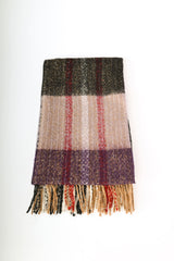 Sciarpa quadri multicolor
