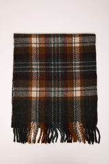 Sciarpa a motivo tartan