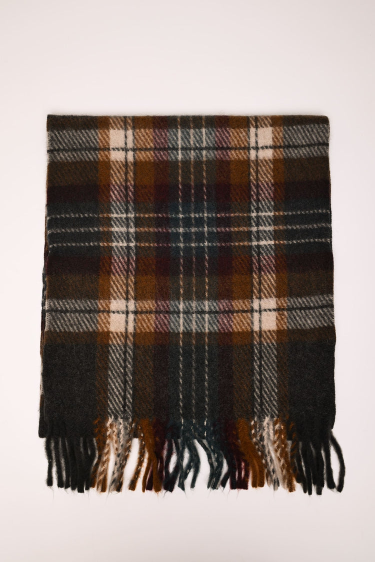 Sciarpa a motivo tartan