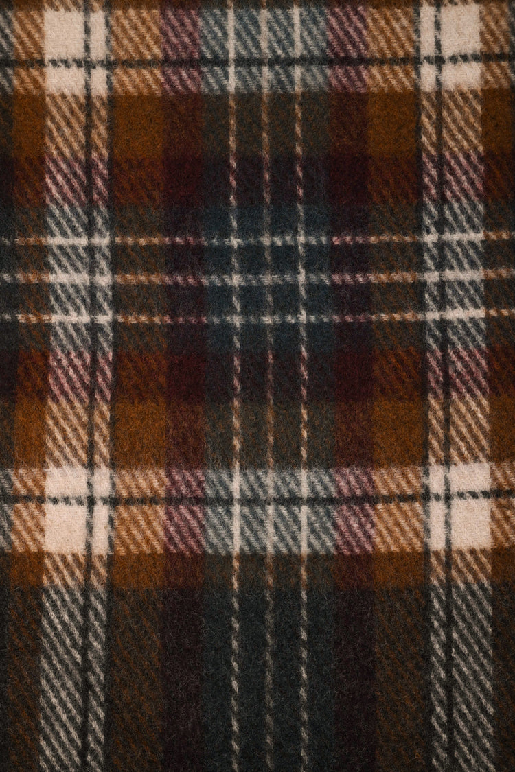 Sciarpa a motivo tartan