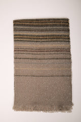 Sciarpa lurex a righe