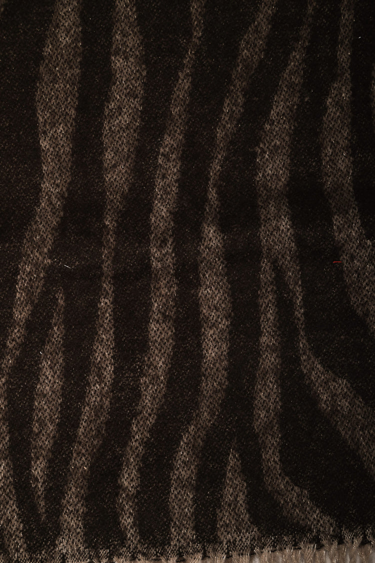 Sciarpa in jacquard animalier