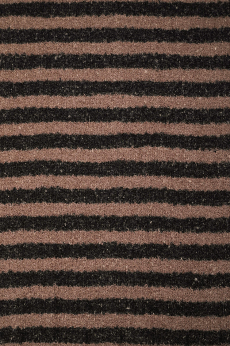 Sciarpa lurex con righe