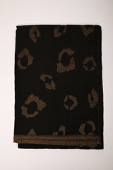 Sciarpa animalier lurex