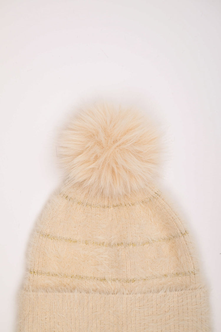 Berretto con pompon