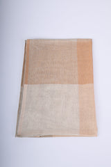 Sciarpa a quadri in maglia lurex