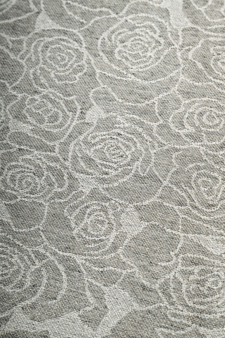 Stola in jacquard floreale