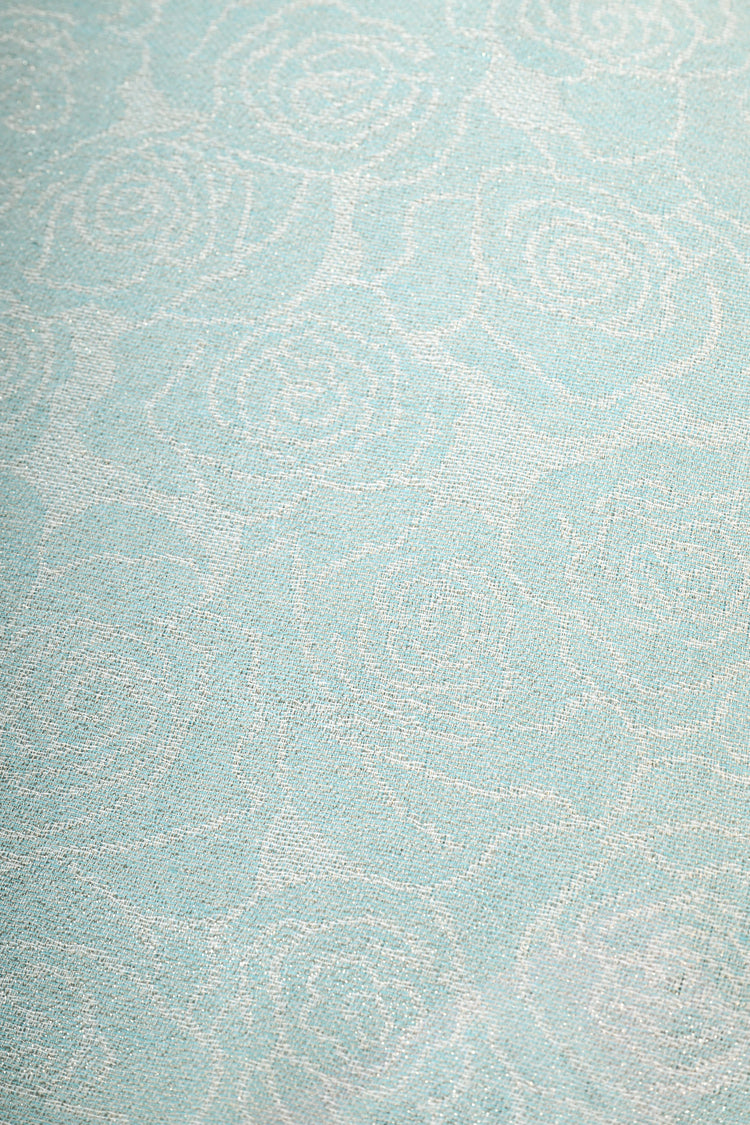Stola in jacquard floreale
