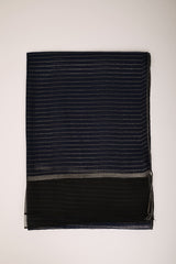 Stola a righe lurex