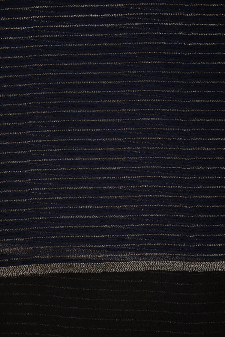 Stola a righe lurex