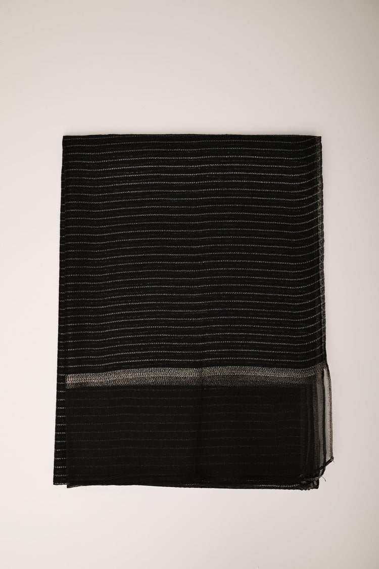 Stola a righe lurex
