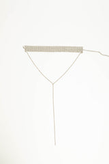 Collana collarino strass