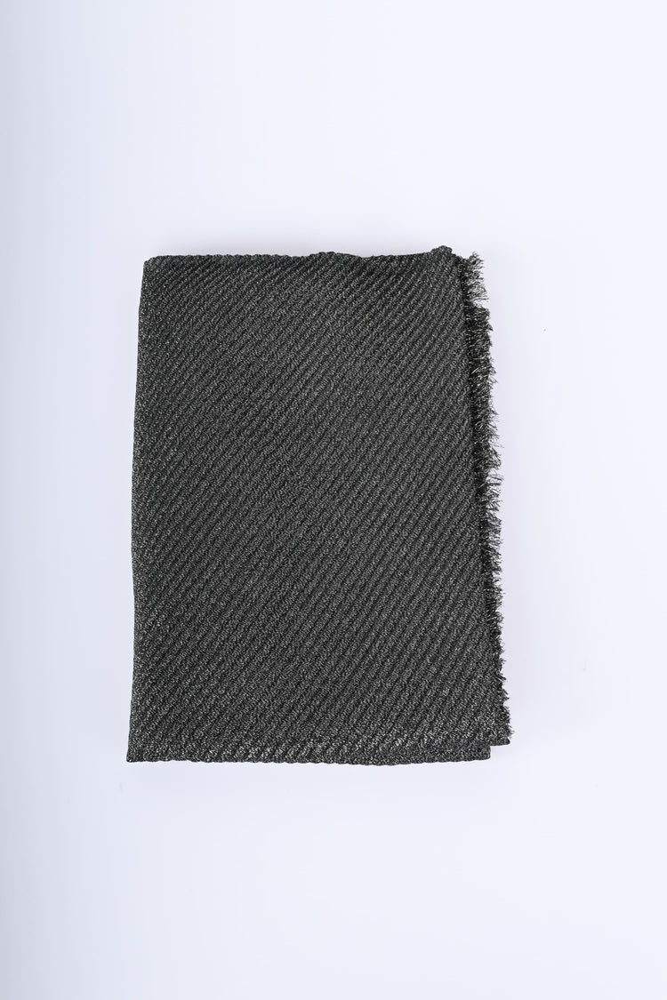 Sciarpa in plissé lurex