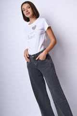 T-shirt Love in cotone
