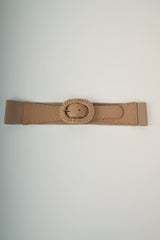 Cintura elastica con mini borchie