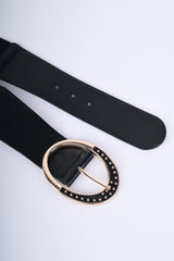 Cintura elastica con fibbia ovale