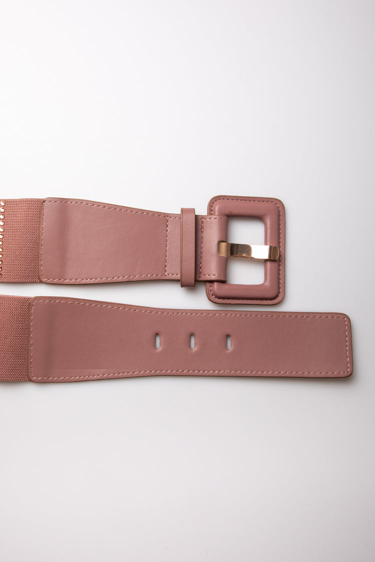 Cintura elastica con strass
