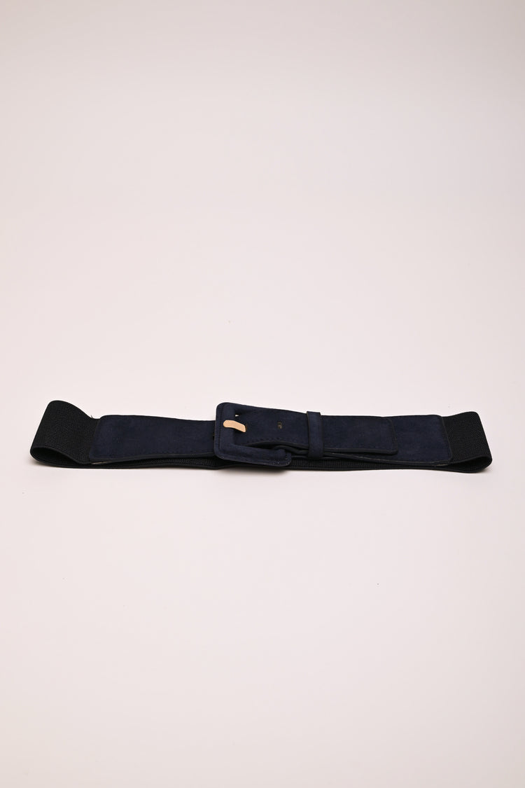 Cintura elastica in faux suede
