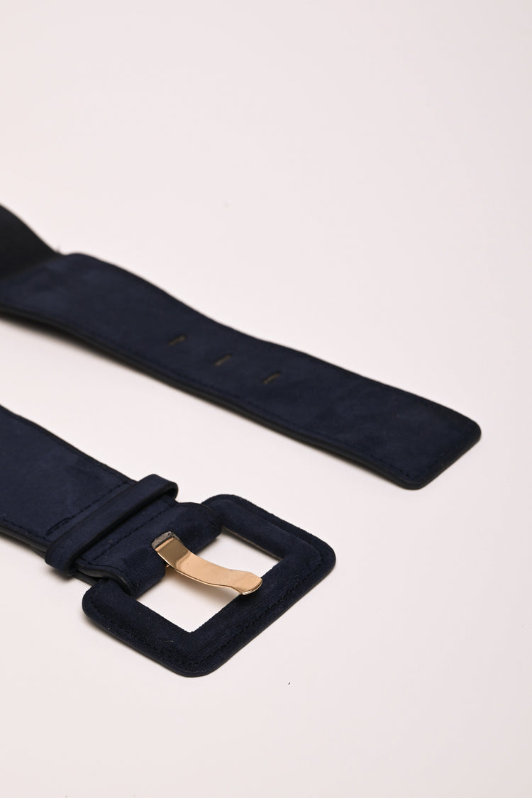 Cintura elastica in faux suede