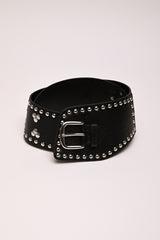 Cintura stile Texas con borchie