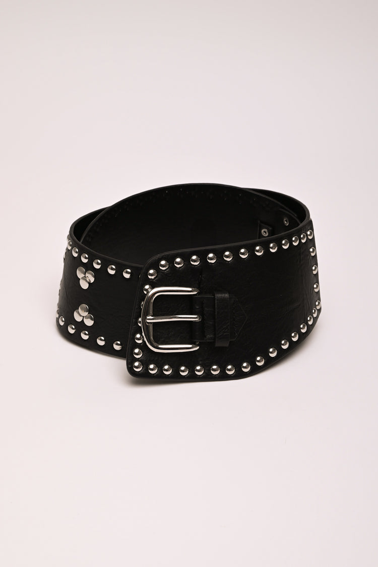 Cintura stile Texas con borchie