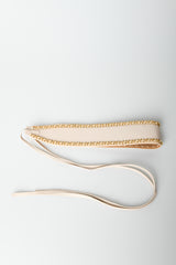 Cintura a fascia con catenelle
