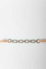 Cintura elastica catena satinata