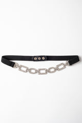 Cintura elastica con catenella