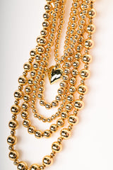 Collana multifili con cuore