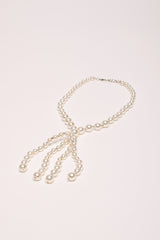 Collana lunga con perline