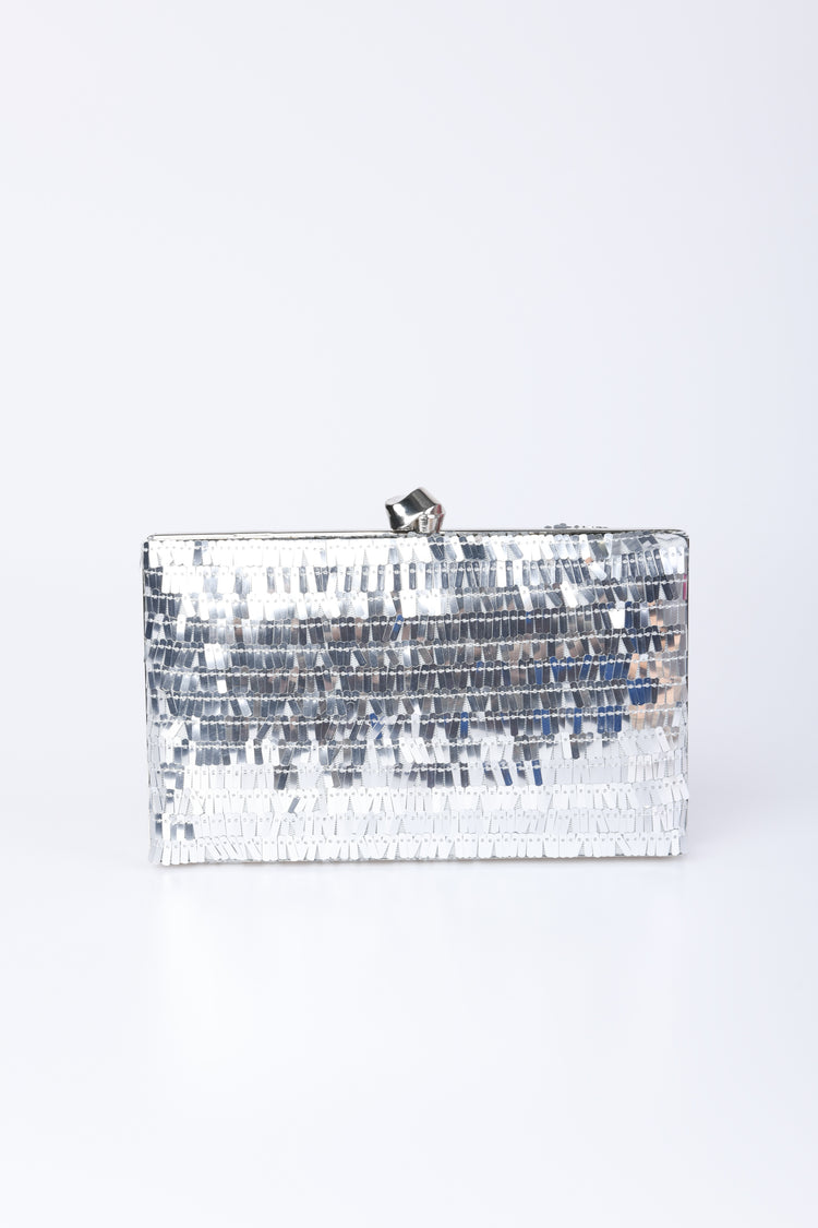 Clutch con paillettes