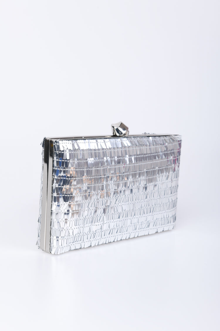 Clutch con paillettes