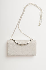 Pochette con strass