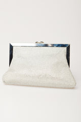 Pochette con strass