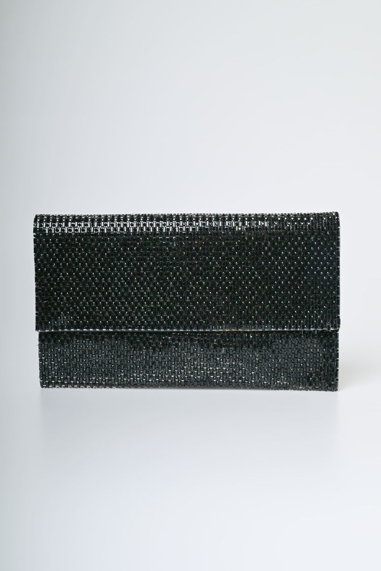 Pochette con strass