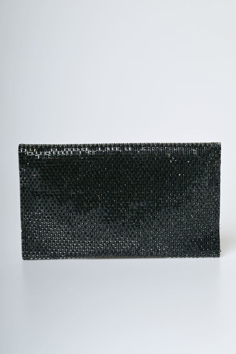 Pochette con strass