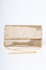 Pochette con strass