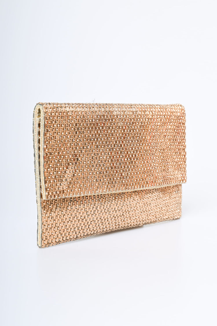 Pochette con strass