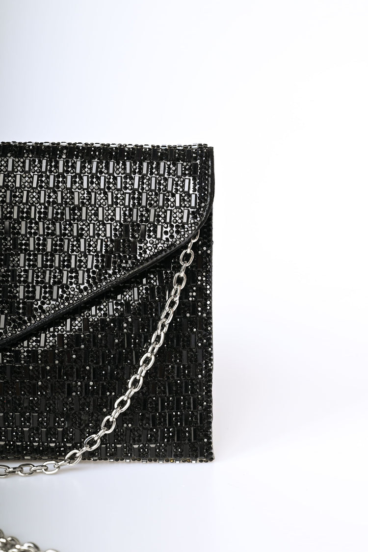 Pochette in strass