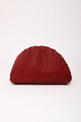 Pochette in similpelle goffrata