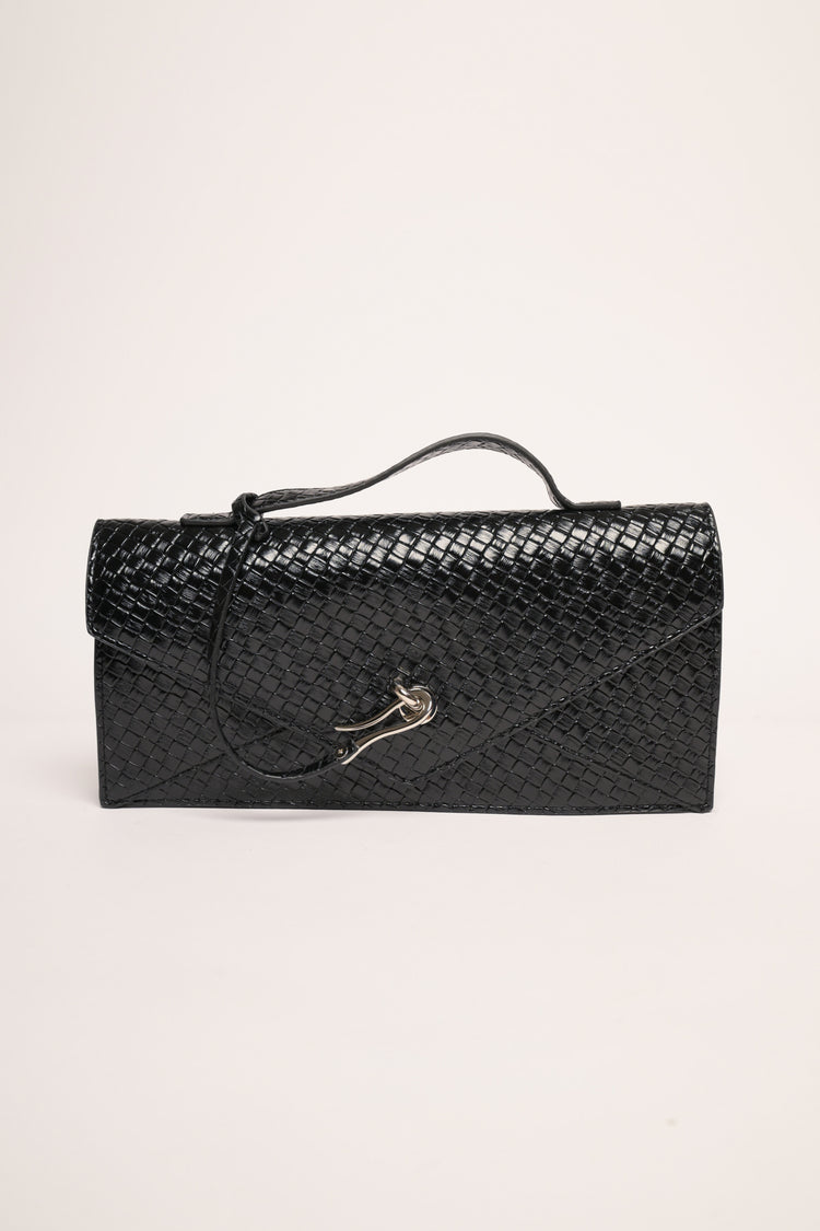 Borsa intreccio a tracolla