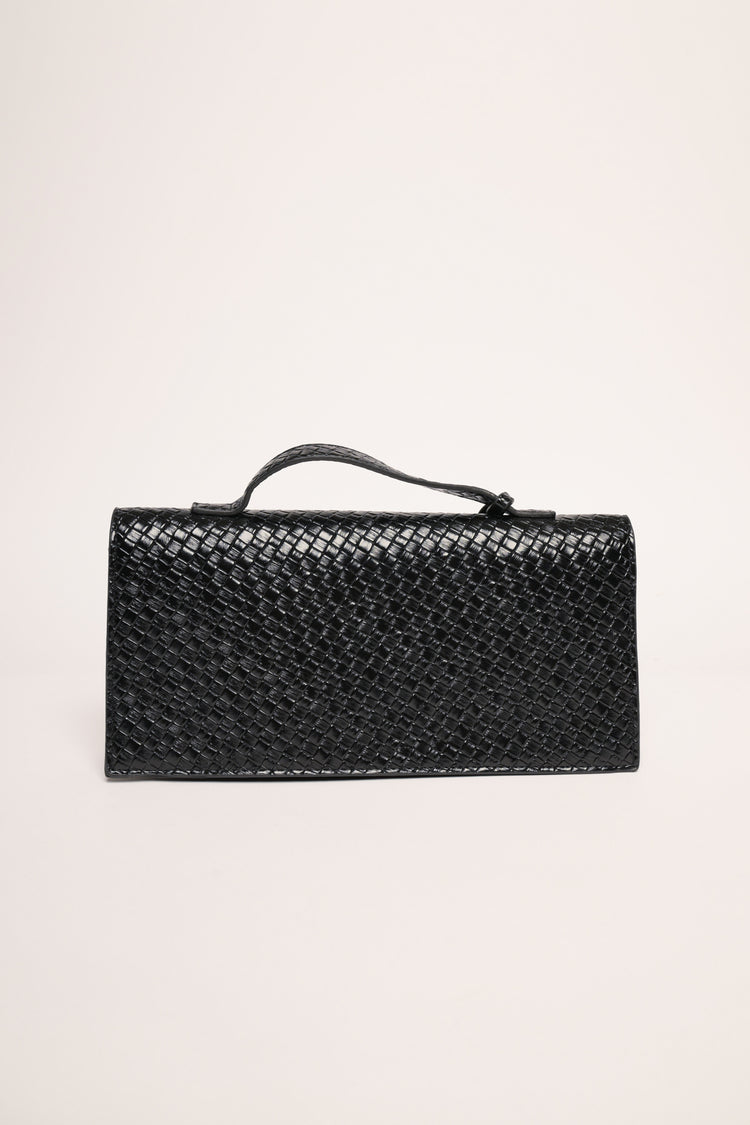 Borsa intreccio a tracolla