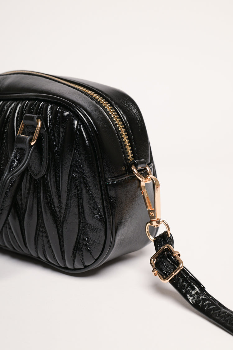 Borsa piccola arricciata